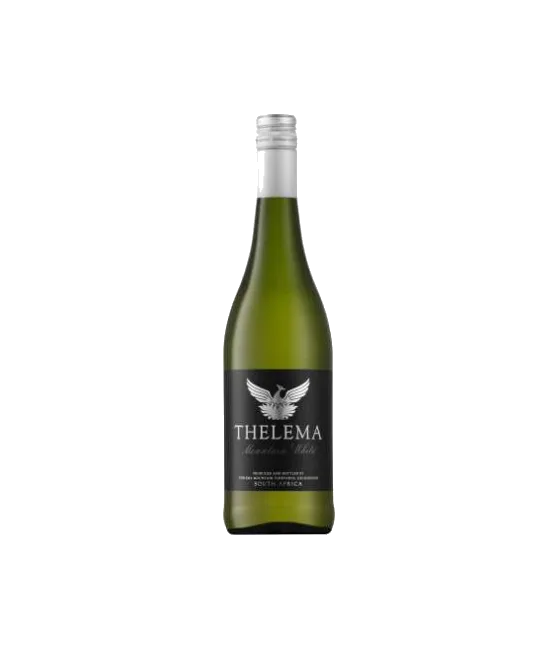 Thelema Mountain White, fles bij slijterij t Bockje in Bathmen
