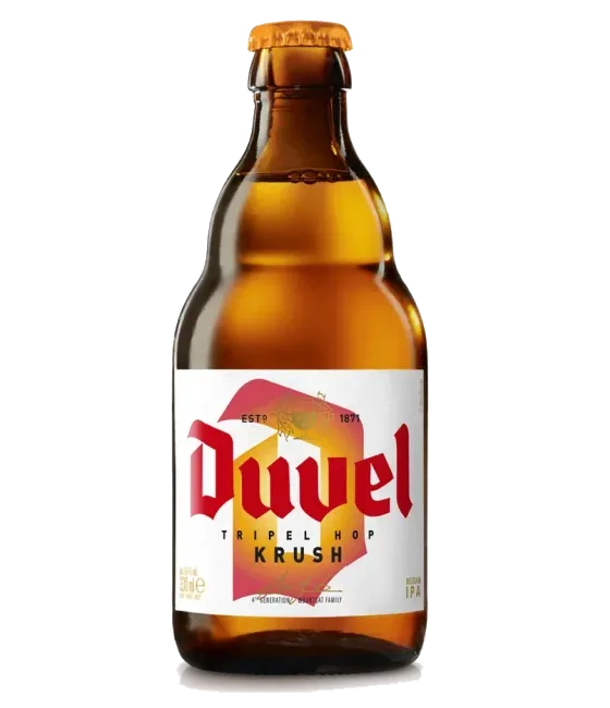 Duvel Tripel Hop Krush, fles bij slijterij t Bockje in Bathmen