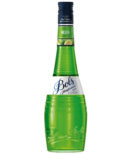 Bols Melon, fles bij slijterij t Bockje in Bathmen