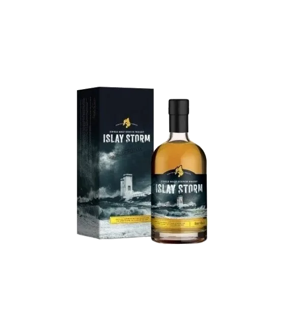 Islay Storm Islay Malt Whisky, fles bij slijterij t Bockje in Bathmen