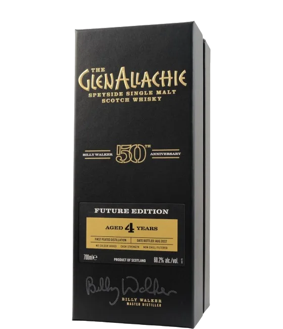 Glenallachie 4 Years Old Future Edition First Peated Edition, fles bij slijterij t Bockje in Bathmen