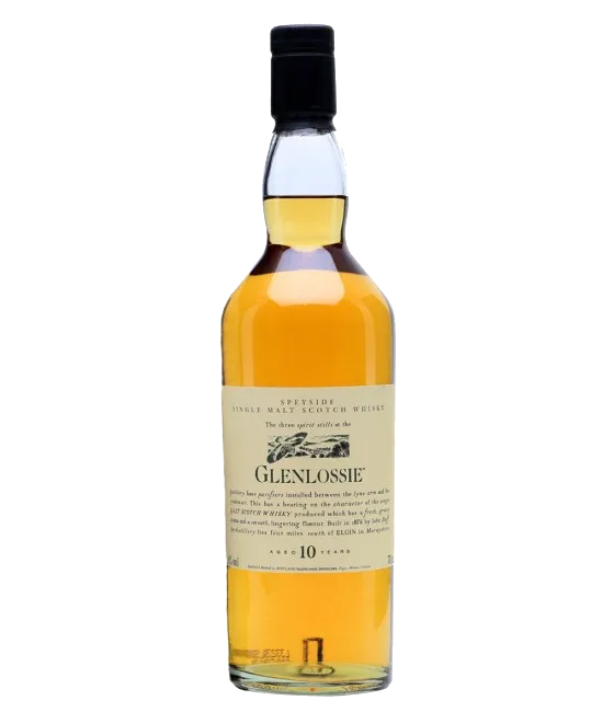 Glenlossie 10 Years Old Speyside Single Maltwhisky, fles bij slijterij t Bockje in Bathmen