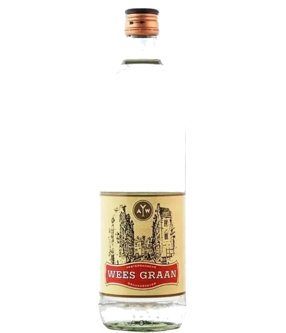 Jonge Wees – Amsterdamsche Graanjenever 100 cl, fles bij slijterij t Bockje in Bathmen