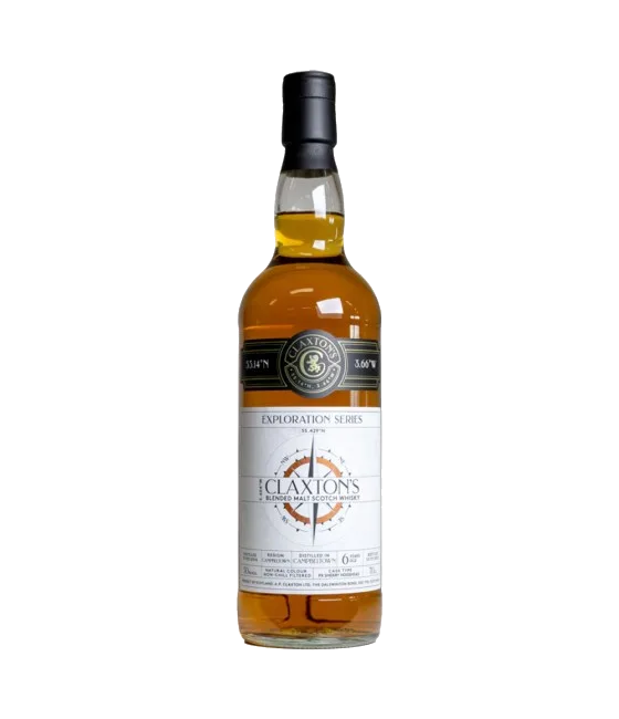 Claxton’s Exploration Series Campbeltown 6Y 2016, fles bij slijterij t Bockje in Bathmen