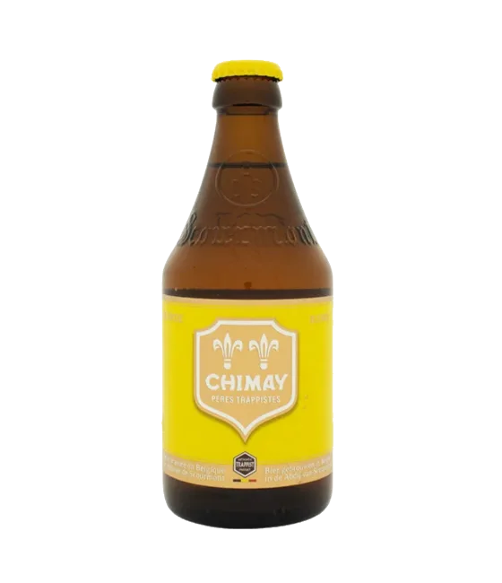 Chimay Blond Geel, fles bij slijterij t Bockje in Bathmen