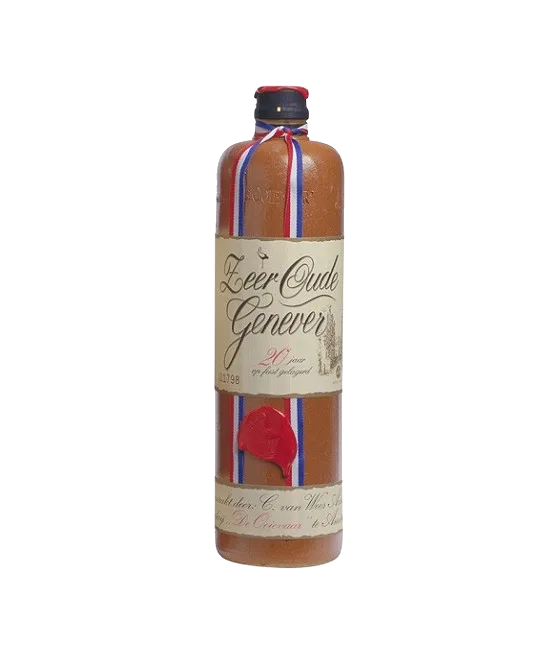 VAN WEES 20 jaar oude jenever, fles bij slijterij t Bockje in Bathmen