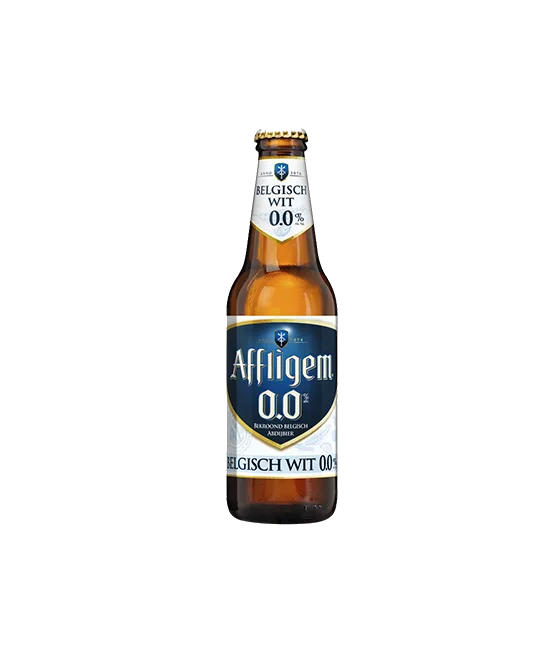 Affligem Belgisch Wit 0.0, fles bij slijterij t Bockje in Bathmen