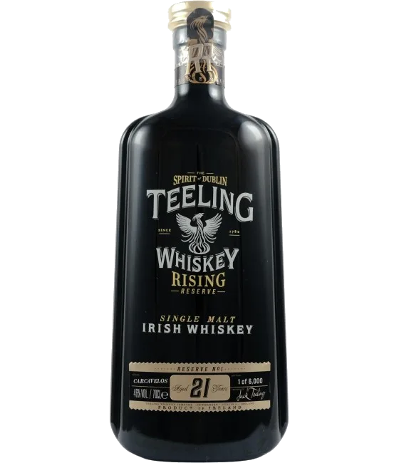 Teeling Rising Reserve No1 21 Years Old, fles bij slijterij t Bockje in Bathmen