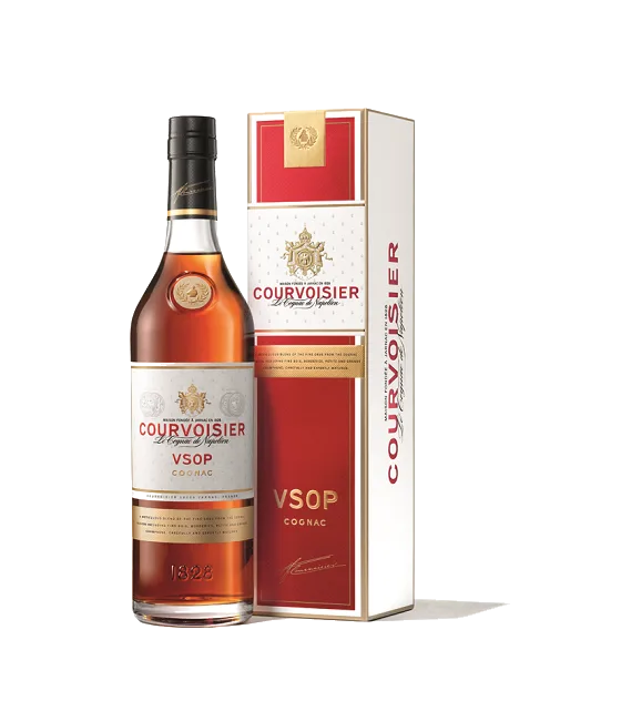 Courvoisier VSOP, fles bij slijterij t Bockje in Bathmen