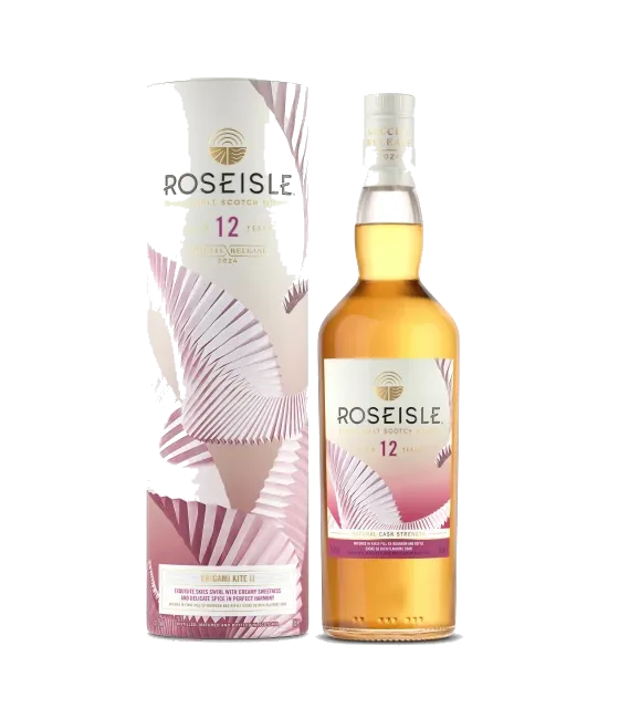 Roseisle 12 Years Old Origami Kite II Special Release 2024, fles bij slijterij t Bockje in Bathmen