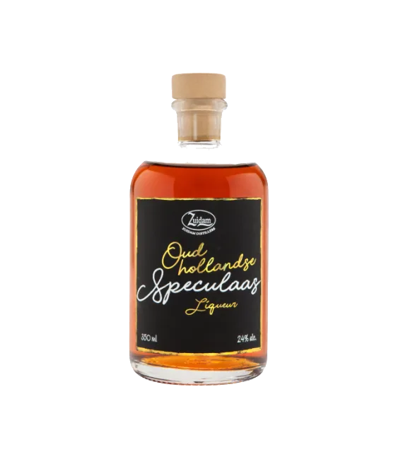 Oud Hollandse Speculaas Liqueur, fles bij slijterij t Bockje in Bathmen