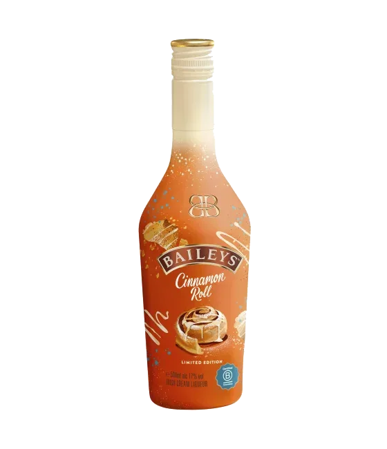 Baileys Cinnamon Roll, fles bij slijterij t Bockje in Bathmen