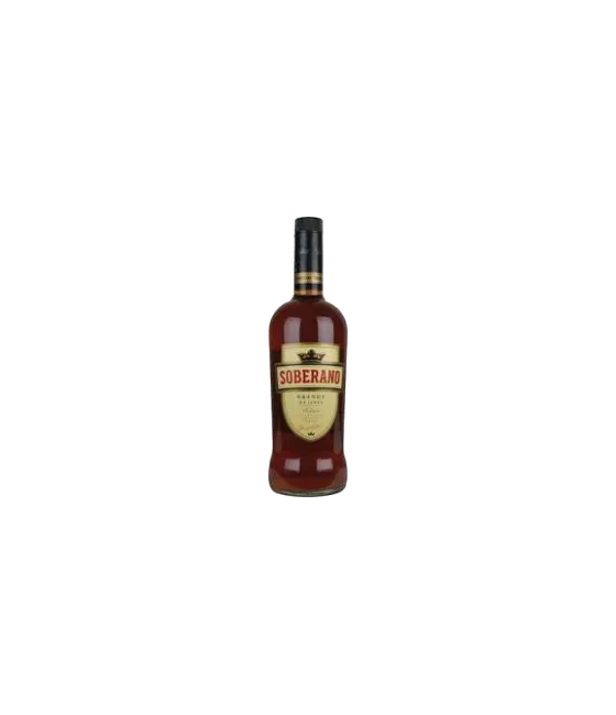 Soberano Brandy 100 cl, fles bij slijterij t Bockje in Bathmen