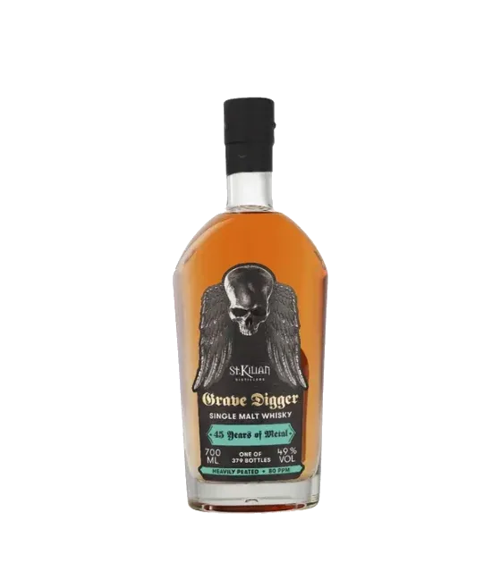 St. Kilian Grave Digger 45 Years Of Metal, fles bij slijterij t Bockje in Bathmen
