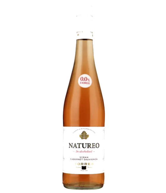 Torres Natureo Rosé Syrah – Cabernet Sauvignon, fles bij slijterij t Bockje in Bathmen