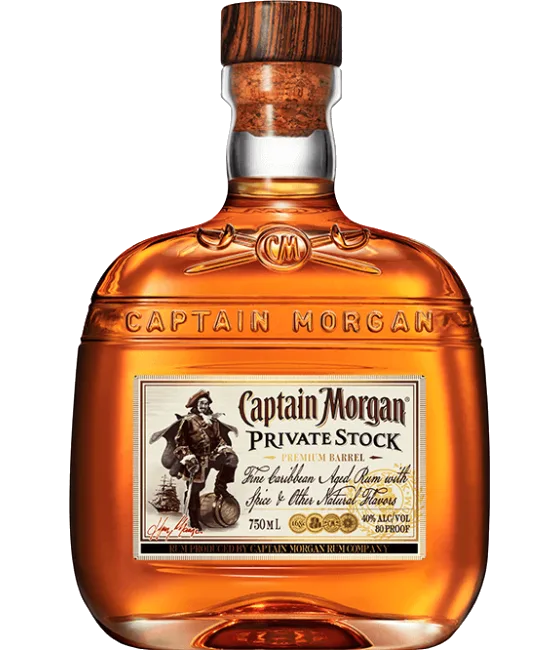 Captain Morgan Private Stock Premium Barrel, fles bij slijterij t Bockje in Bathmen