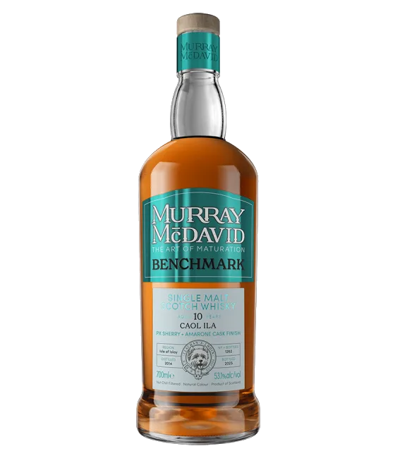 Murray McDavid Benchmark Caol Ila 10 Years Old 2014, fles bij slijterij t Bockje in Bathmen
