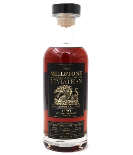 Millstone Myhtology Collection Chapter 1. Leviathan 12Y Peated PX, fles bij slijterij t Bockje in Bathmen