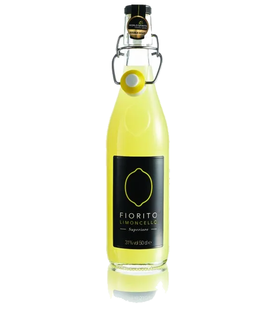Limoncello Di Fiorito, fles bij slijterij t Bockje in Bathmen