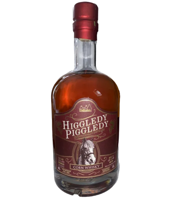 Higgledy Piggledy Corn, fles bij slijterij t Bockje in Bathmen
