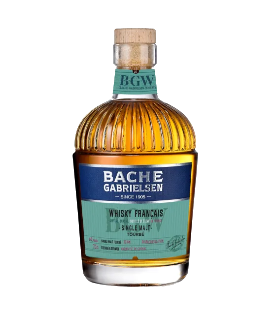 Bache Gabrielsen Whisky Français Tourbé, fles bij slijterij t Bockje in Bathmen