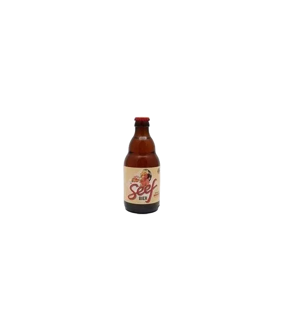Seef Bier, fles bij slijterij t Bockje in Bathmen