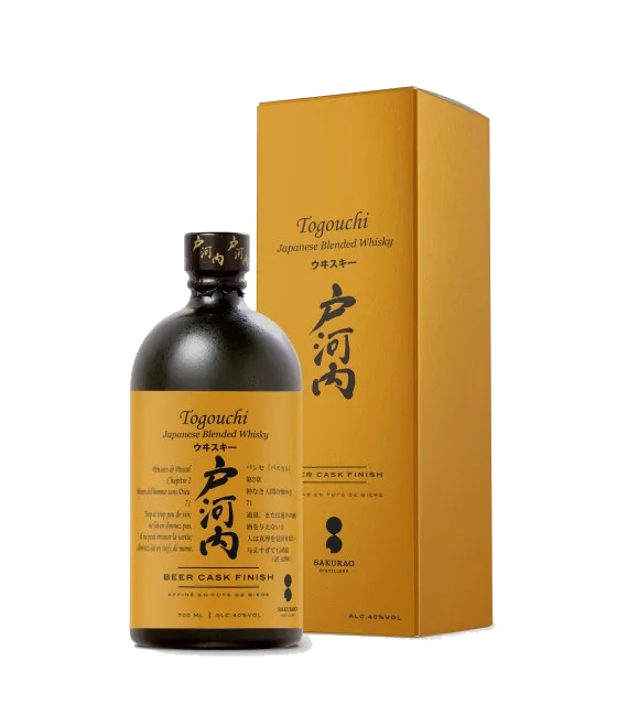 Togouchi Japanese Blended Whisky, fles bij slijterij t Bockje in Bathmen