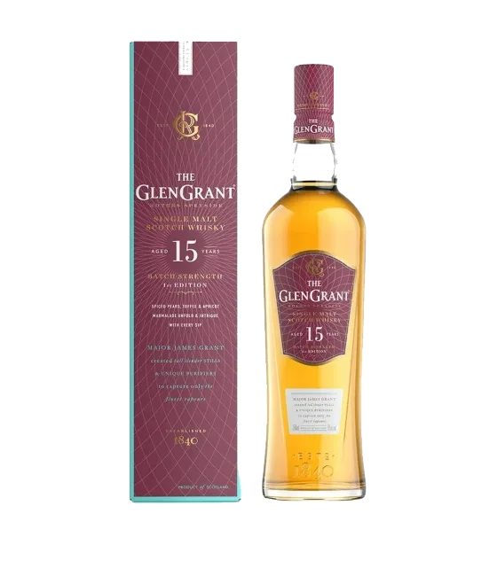 Glen Grant 15 Years Old Batch Strength 1st Edition, fles bij slijterij t Bockje in Bathmen