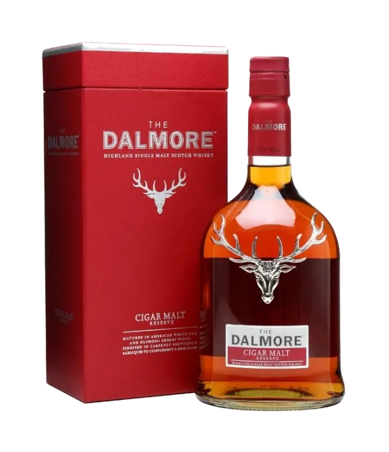 Dalmore Cigar Malt Highland Single Maltwhisky, fles bij slijterij t Bockje in Bathmen