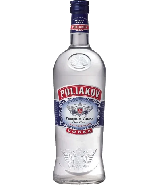 Poliakov Vodka 70 cl, fles bij slijterij t Bockje in Bathmen