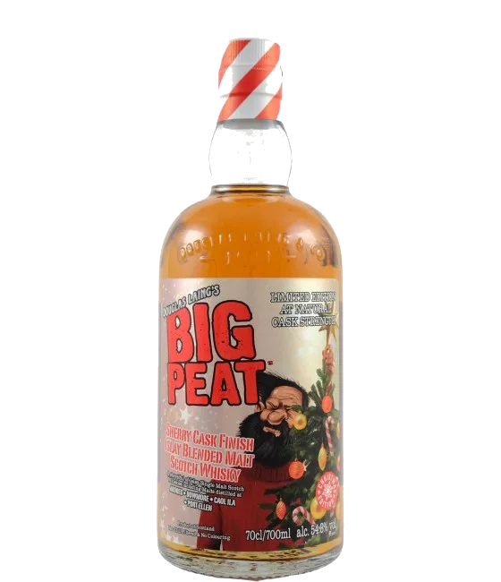 Big Peat Limited Christmas Edition 2023, fles bij slijterij t Bockje in Bathmen