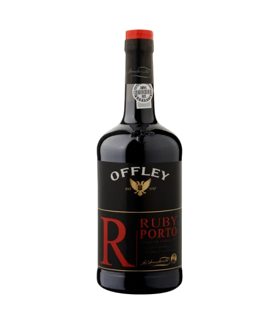 Offley Port Ruby, fles bij slijterij t Bockje in Bathmen