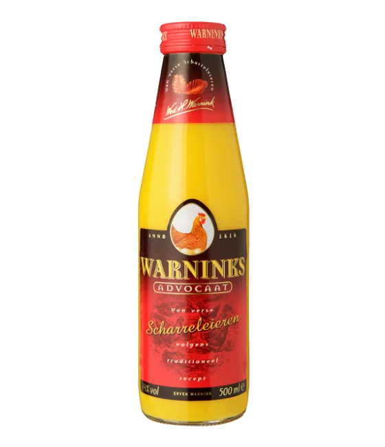 Warninks Scharreladvocaat 50 cl, fles bij slijterij t Bockje in Bathmen