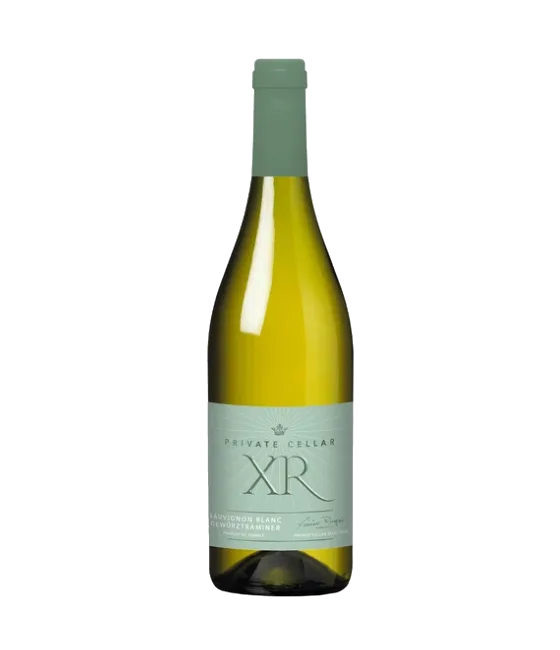 Xavier Roger Private Cellar Sauvignon Blanc – Gewürztraminer, fles bij slijterij t Bockje in Bathmen