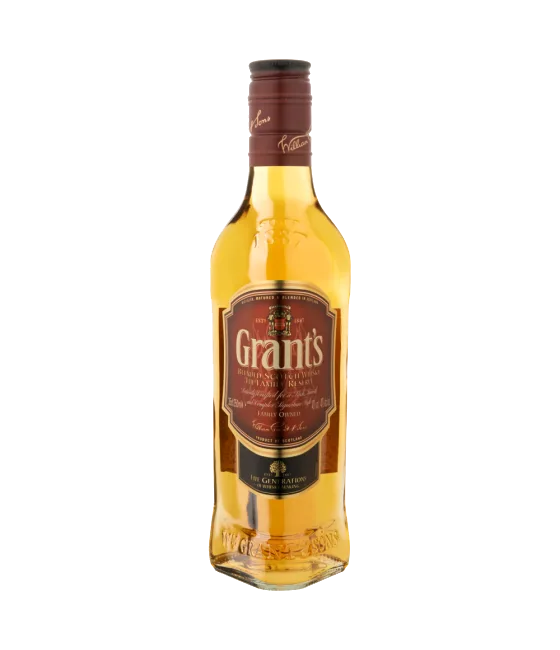 Grant’s whisky, fles bij slijterij t Bockje in Bathmen