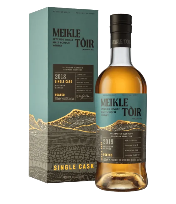 Meikle Toir 8Y 2018 Bourbon Barrel Peated #6391