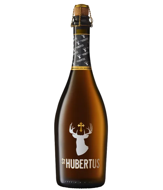 St. Hubertus Tripel Blond 75 cl, fles bij slijterij t Bockje in Bathmen