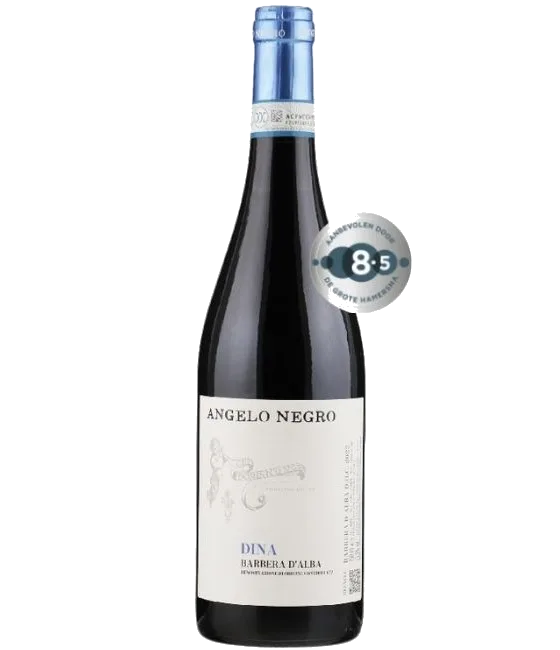 Angelo Negro Dina Barbera d’Alba, fles bij slijterij t Bockje in Bathmen