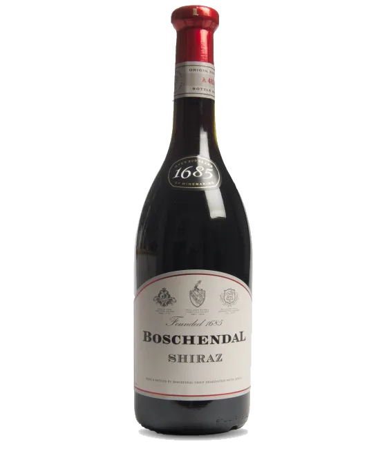 Boschendal 1685 Shiraz, fles bij slijterij t Bockje in Bathmen