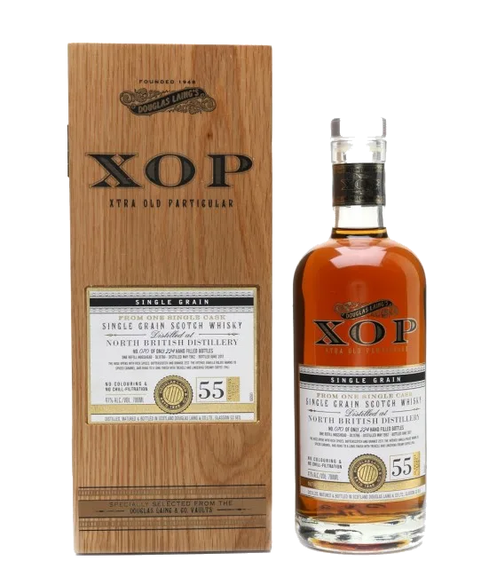 North British XOP Douglas Laing 55 Years Old 1962, fles bij slijterij t Bockje in Bathmen