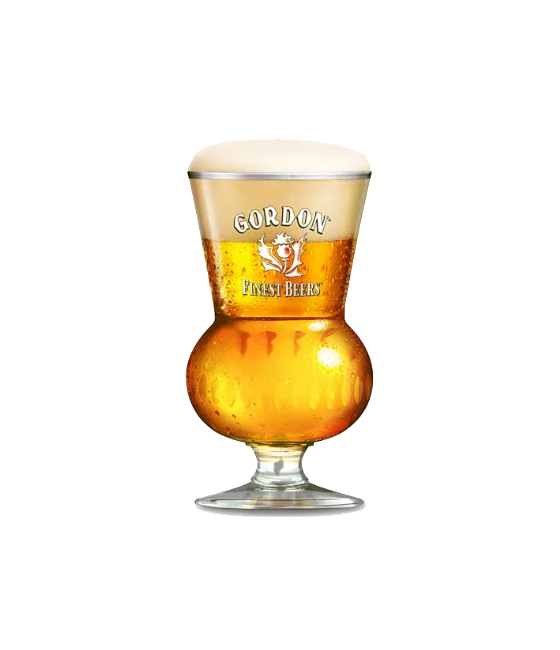 Gordon Finest Bierglas 33cl., fles bij slijterij t Bockje in Bathmen