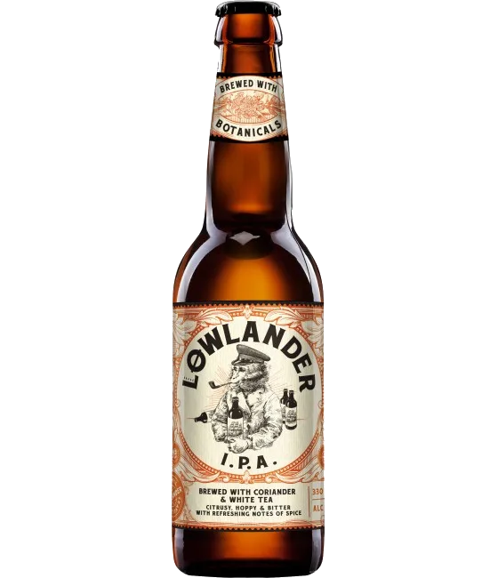 Lowlander I.P.A., fles bij slijterij t Bockje in Bathmen