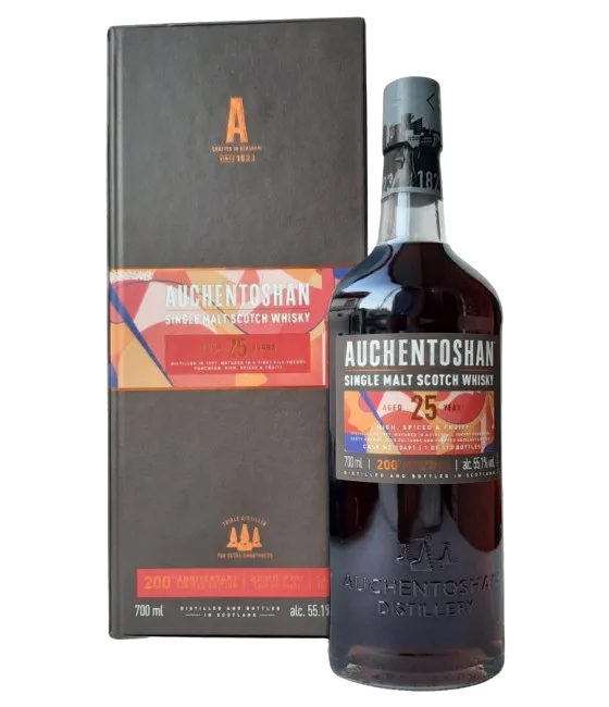 Auchentoshan 1997 – 200th Anniversary Limited Edition, fles bij slijterij t Bockje in Bathmen