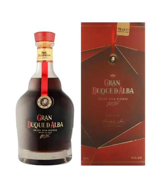 Gran Duque d’Alba Solera Gran Reserva, fles bij slijterij t Bockje in Bathmen