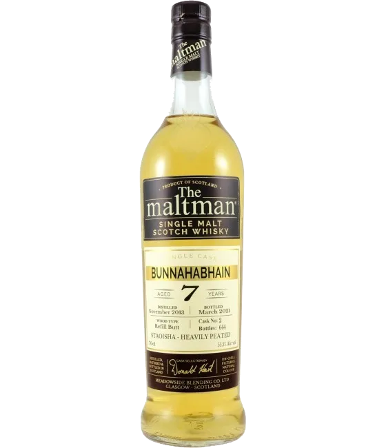 The Maltman Bunnahabhain 10 Years Old, fles bij slijterij t Bockje in Bathmen