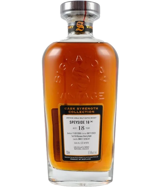 Signatory Vintage Speyside (M) 2005 18 Years Old, fles bij slijterij t Bockje in Bathmen