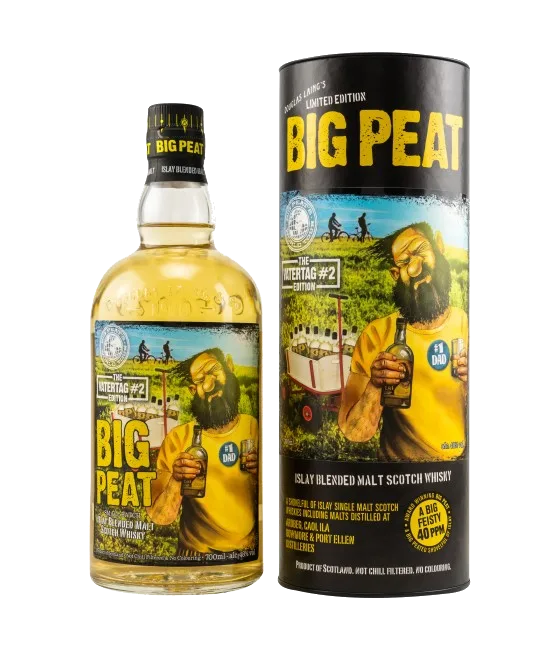 Big Peat Vatertag Edition #2 48%, fles bij slijterij t Bockje in Bathmen