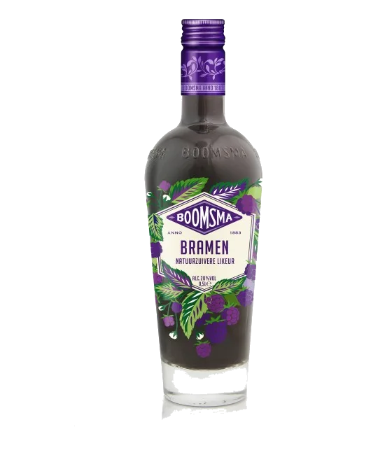Boomsma Bramen, fles bij slijterij t Bockje in Bathmen
