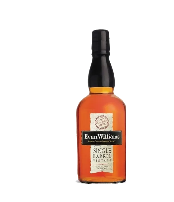 Evan William Single Barrel, fles bij slijterij t Bockje in Bathmen