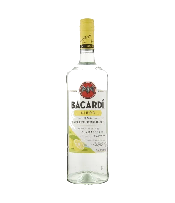 Bacardi Limón 100 cl, fles bij slijterij t Bockje in Bathmen